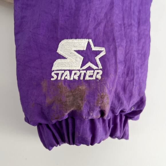 90s Pheonix Suns NBA Starter puffer jacket 1990s vintage - Picture 13 of 14